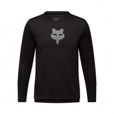 Jersey Fox Youth Ranger LS Fox Head - Black - Genetik Sport