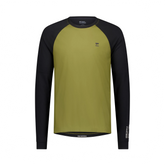 Jersey Mons Royale Mens Tarn Bike Wind Lock Up LS - Fern/Black - Genetik Sport
