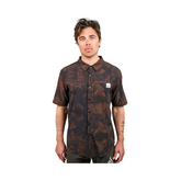Tech Shirt Libe Mens Thanan SS - Brown - Genetik Sport