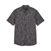Woven Shirt Fox Mens Swarmer SS - Black - Genetik Sport