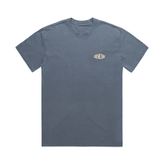T-Shirt Genetik Surfing Berms - Faded Blue - Genetik Sport