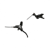 Disc Brake Hope Tech 4 V4 Braided LH - Black/Black - Genetik Sport