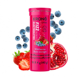 Effervescent Tablets Electrolytes KRONO Wildberries Caffeine - Genetik Sport