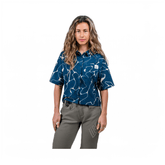 Tech Shirt Libe Womens Thanan SS - Blue Night - Genetik Sport