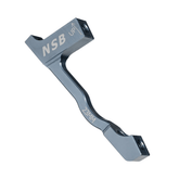 Disc Brake Adapter NSB Post Mount +23mm Spacing - Pewter - Genetik Sport