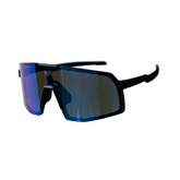 Sunglasses RNDM Flow Black - Clear + Blue Lens - Genetik Sport