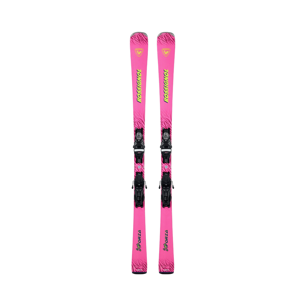 Skis Rossignol Super Forza Pink K - NX12 Konect Black Chrome Skis Rossignol Super Forza Pink K - NX12 Konect Black Chrome