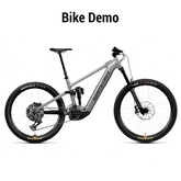 Demo E-Bike Santa Cruz Vala Mx AL 70 - Gloss Lunar Gray - Genetik Sport