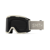 MTB Goggles Smith Squad XL - Chalk - ChromaPop Sun Black & Clear - Genetik Sport