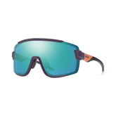 Sunglasses Smith Wildcat Matte Purple / Cinder / Hi Viz - ChromaPop Opal Mirror / Clear - Genetik Sport