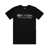 T-Shirt Troy Lee Designs Mens Repeat - Black - Genetik Sport