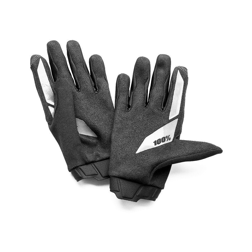 Gloves 100% Youth Ridecamp - Black/Charcoal - Genetik Sport