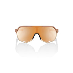 Sunglasses 100% S2 Matte Copper Chromium - HiPER Copper Mirror Lens - Genetik Sport