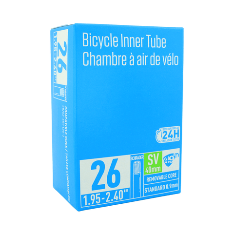 Tube 49N STD 26 x 1.95 - 2.40" S/V40 - Genetik Sport
