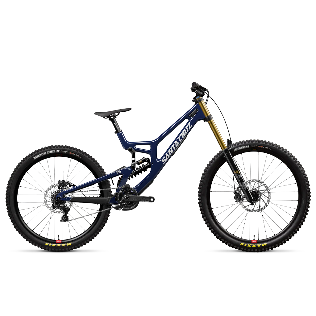Bike Santa Cruz V10 8 CC DH X01 Mx - Gloss Liquid Blue