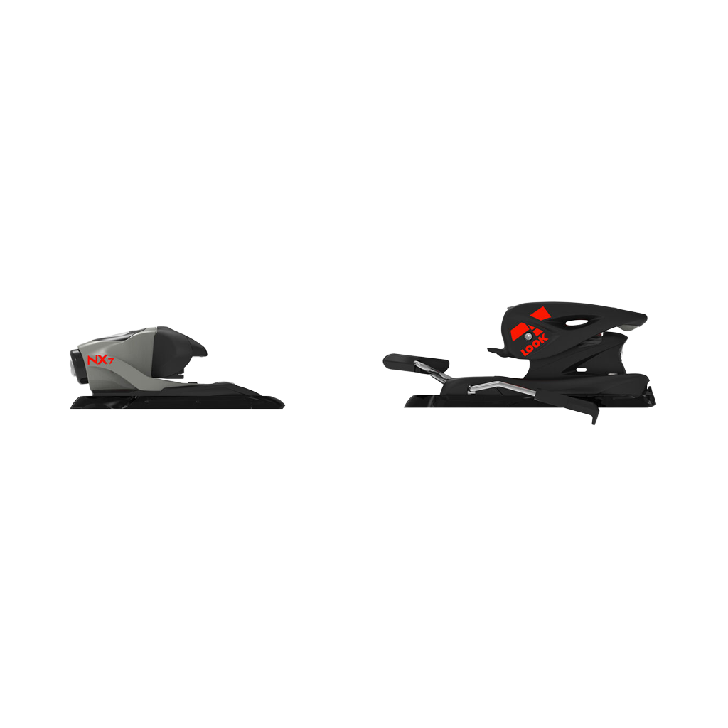 Bindings Look NX 7 GW Lifter B73 - Silver/Red - Genetik Sport