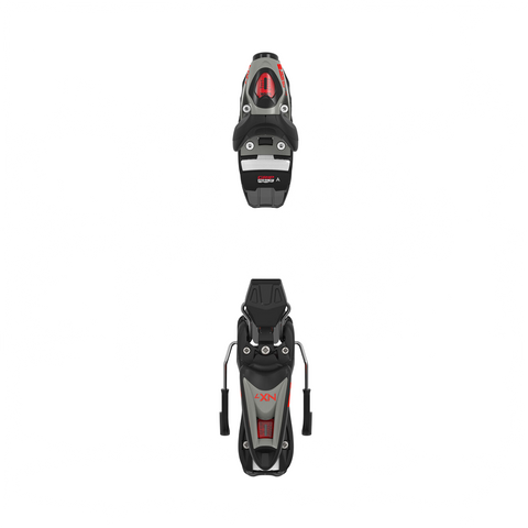 Bindings Look NX 7 GW Lifter B73 - Silver/Red - Genetik Sport