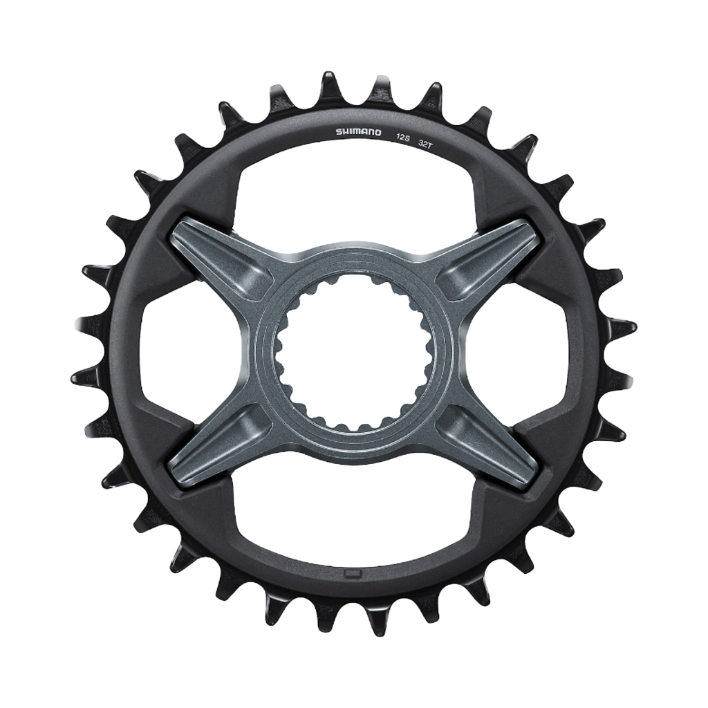 Chainring Shimano SLX SM-CRM75 12sp 32T - Grey - Genetik Sport