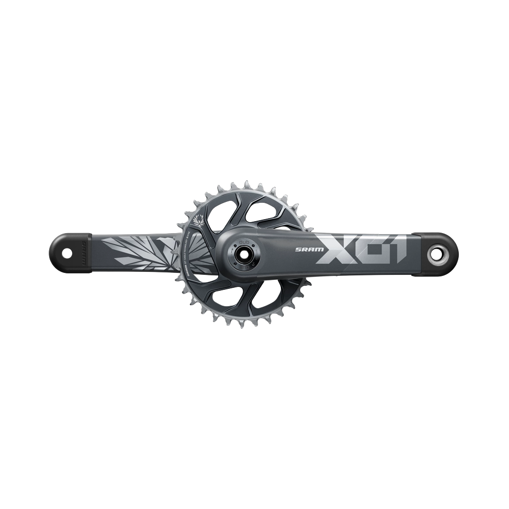 Crankset Sram X0 Eagle DUB Boost 32T 28.99mm DM 175mm - Black - Genetik Sport