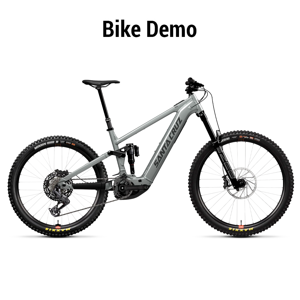 Demo E-Bike Santa Cruz Vala Mx AL 70 - Gloss Lunar Gray