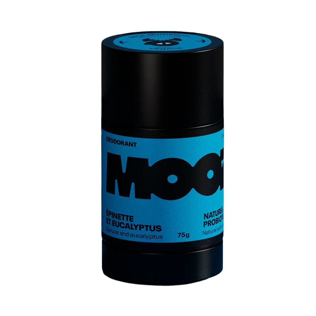Déodorant MOOZ Naturel - Épinette et Eucalyptus - Genetik Sport