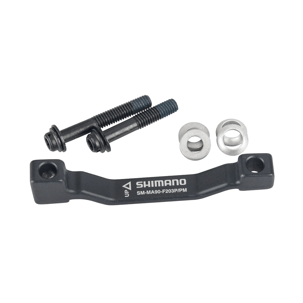 Disc Brake Adapter Shimano SM-MA90-F203P/PM Post Mount Front - Genetik Sport