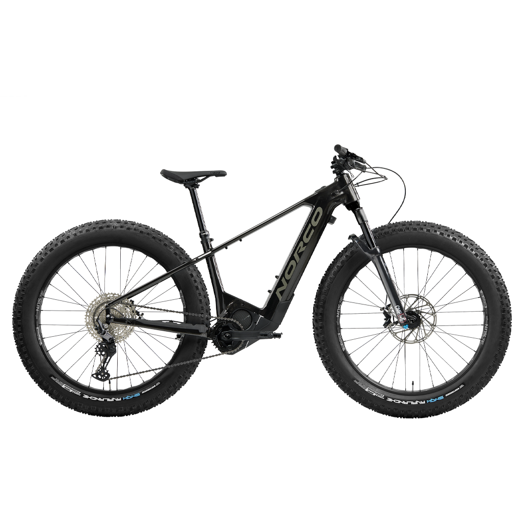 Fatbike Norco Bigfoot VLT S2 27.5” - Black/Silver | Genetik Sport