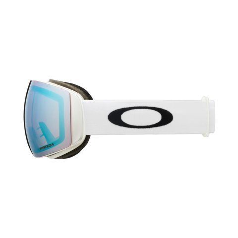 Goggles Oakley Flight Deck M Matte White - Prizm Snow Iced Iridium - Genetik Sport