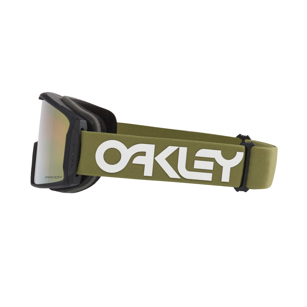 Goggles Oakley Line Miner M Black - Prizm Snow Sage Gold Iridium - Genetik Sport