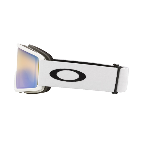 Goggles Oakley Target Line L Matte White - HI Yellow - Genetik Sport