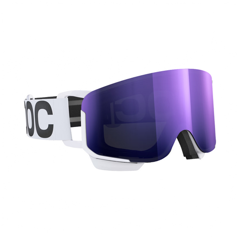 Goggles POC Nexal Mid - Hydrogen White/Partly Sunny Purple - Genetik Sport
