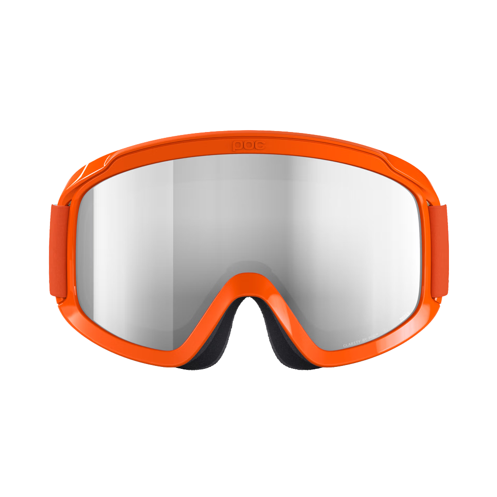 Goggles POC Youth POCito Opsin - Fluorescent Orange/Partly Sunny Silver - Genetik Sport