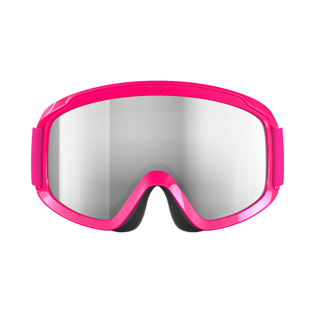 Goggles POC Youth POCito Opsin - Fluorescent Pink/Partly Sunny Silver - Genetik Sport