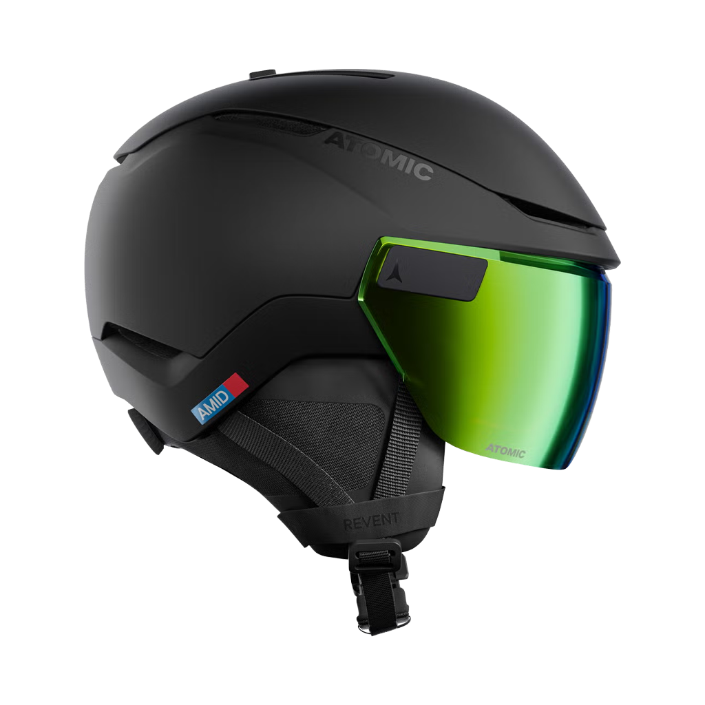 Helmet Atomic Revent GT Amid Visor HD - Black - Genetik Sport