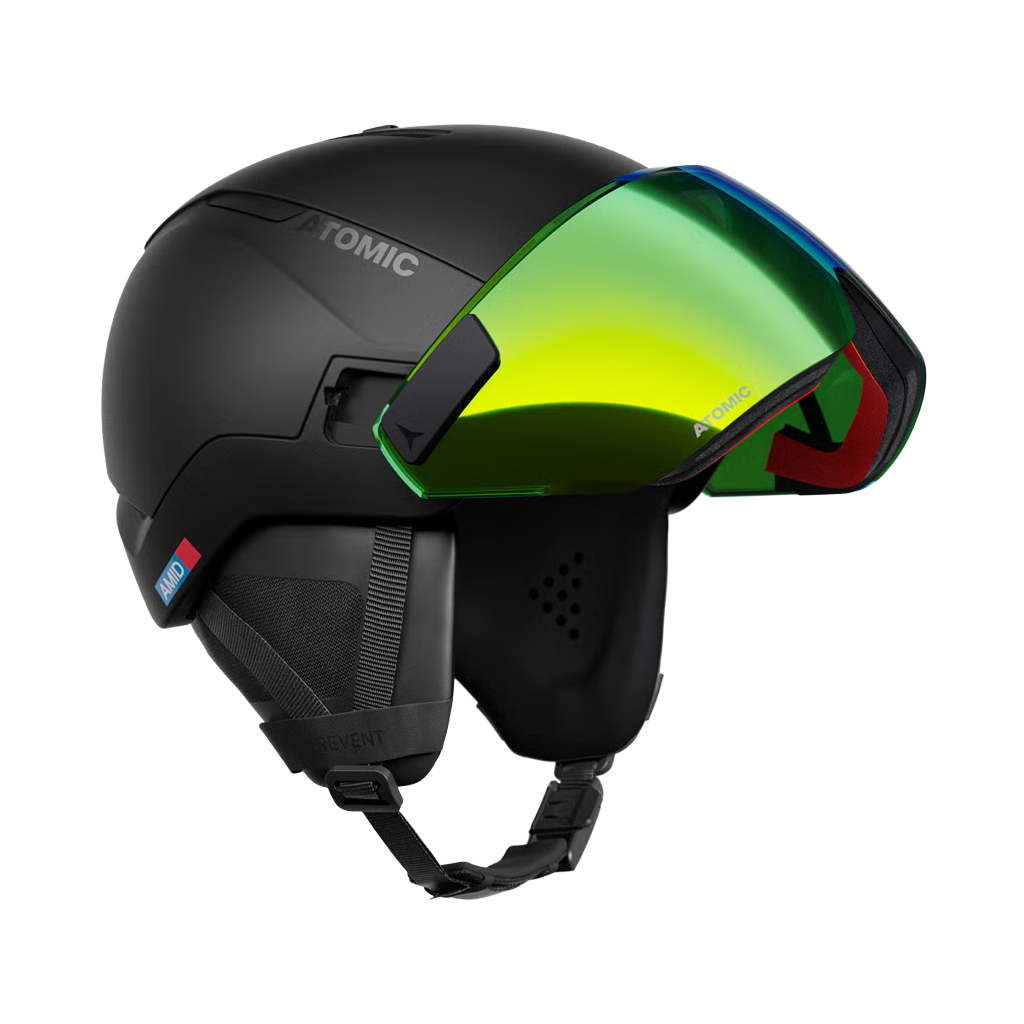 Helmet Atomic Revent GT Amid Visor HD - Black - Genetik Sport