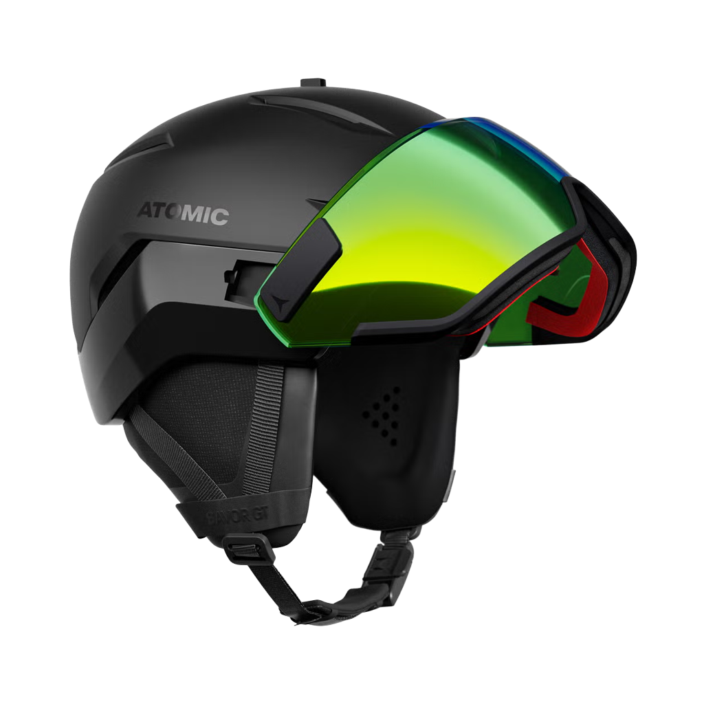 Helmet Atomic Savor GT Visor HD - Black - Genetik Sport