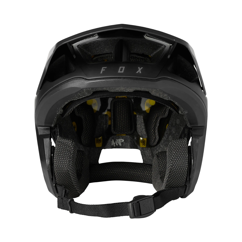 Helmet Fox Dropframe Pro - Matte Black - Genetik Sport