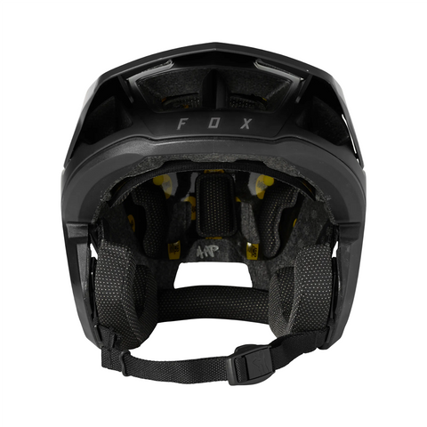 Helmet Fox Dropframe Pro - Matte Black - Genetik Sport