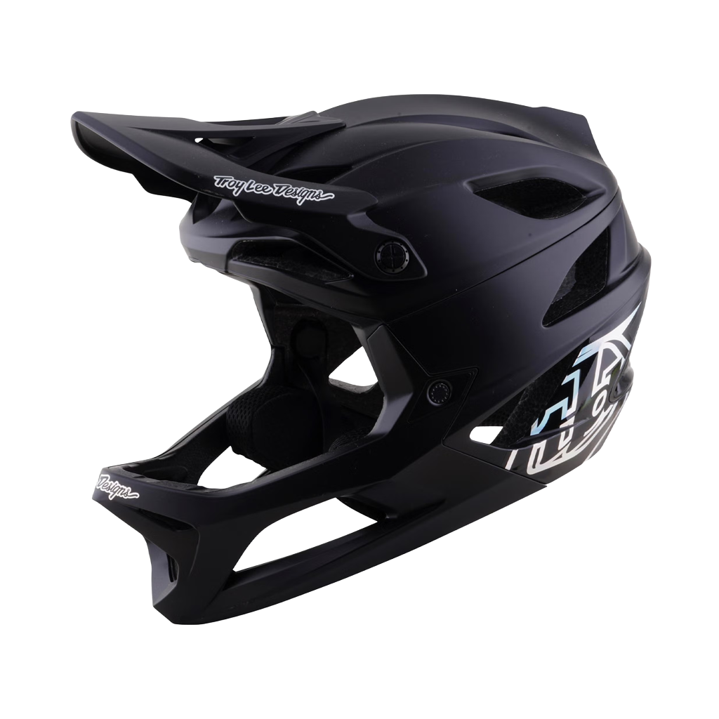 Helmet Troy Lee Designs Stage 2 MIPS Stealth - Black - Genetik Sport