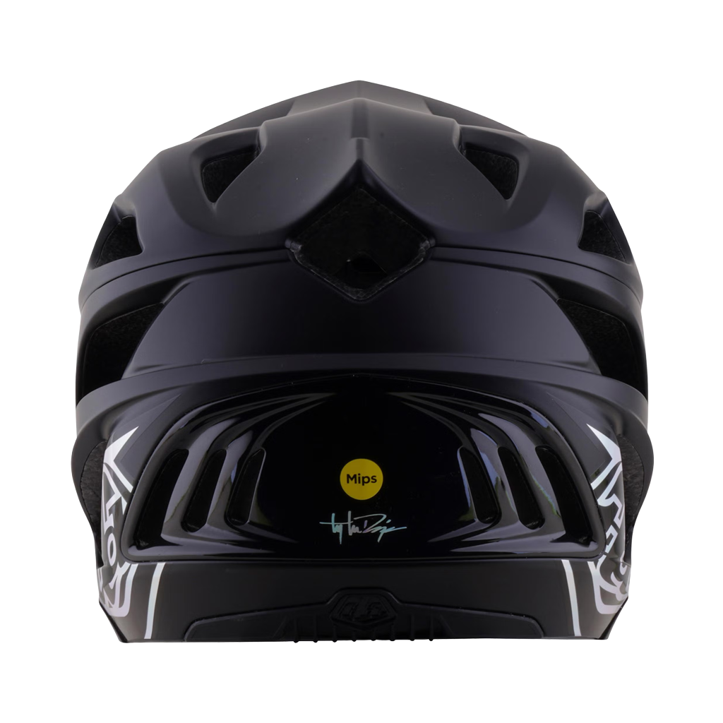 Helmet Troy Lee Designs Stage 2 MIPS Stealth - Black - Genetik Sport