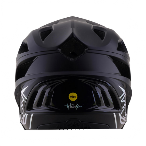 Helmet Troy Lee Designs Stage 2 MIPS Stealth - Black - Genetik Sport