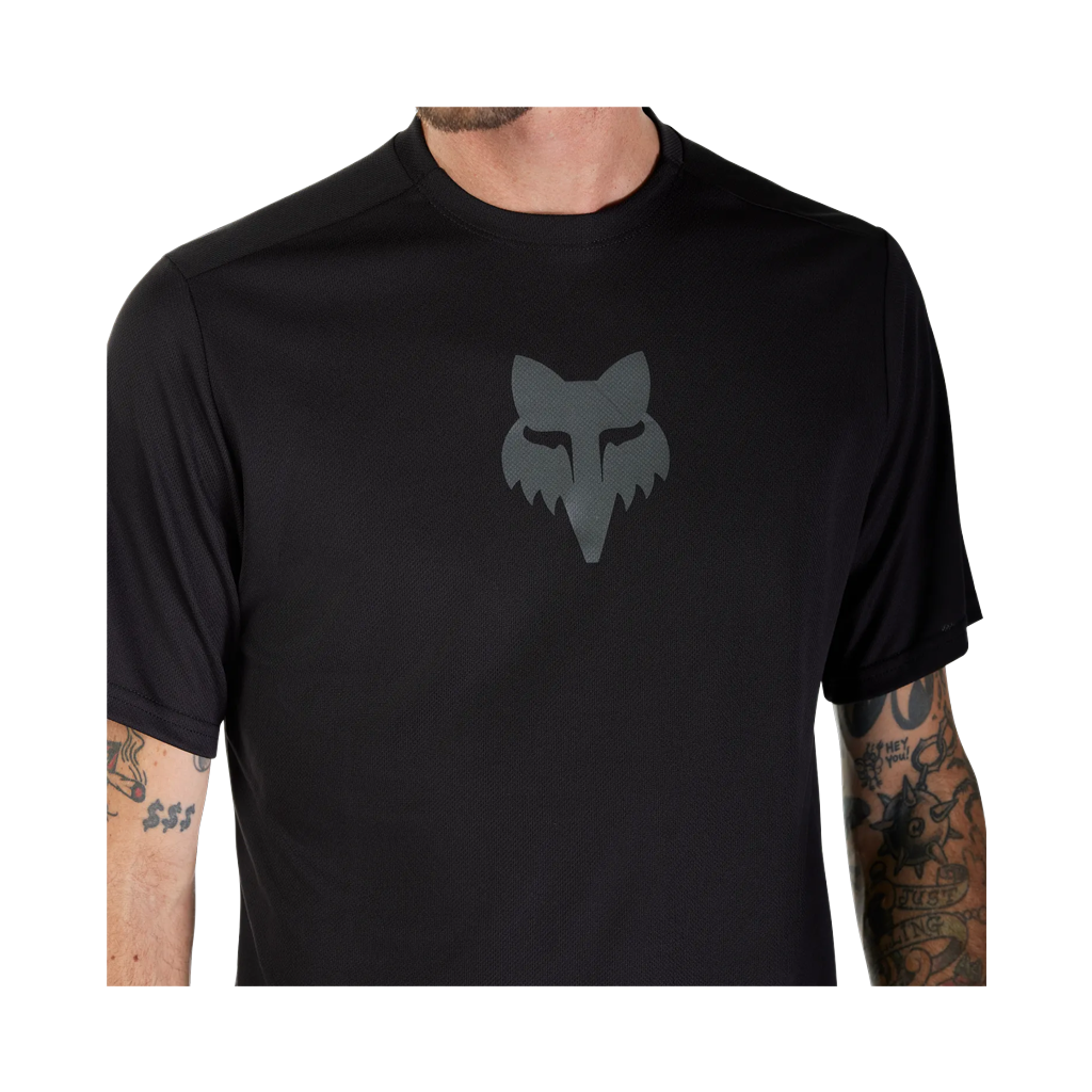 Jersey Fox Mens Ranger SS - Black - Genetik Sport