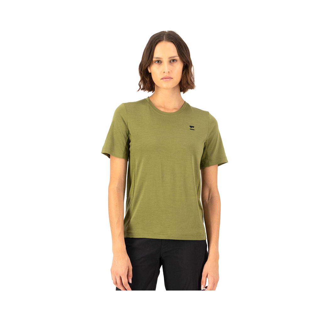 Jersey Mons Royale Womens Tarn Merino SS - Fern - Genetik Sport