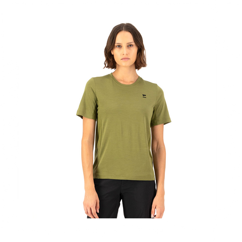 Jersey Mons Royale Womens Tarn Merino SS - Fern - Genetik Sport