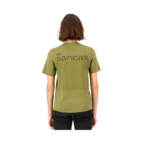 Jersey Mons Royale Womens Tarn Merino SS - Fern - Genetik Sport