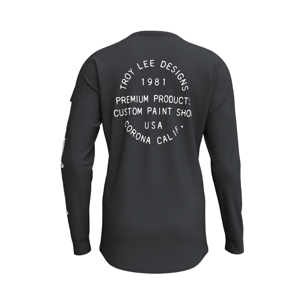 Jersey Troy Lee Designs Mens Ruckus Ride LS Pressed - Carbon - Genetik Sport