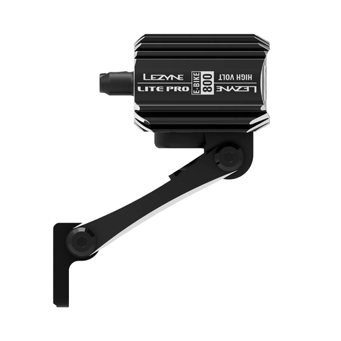 Light Lezyne E-Bike Lite Pro Drive 800 Switch High Volt Front - Black - Genetik Sport