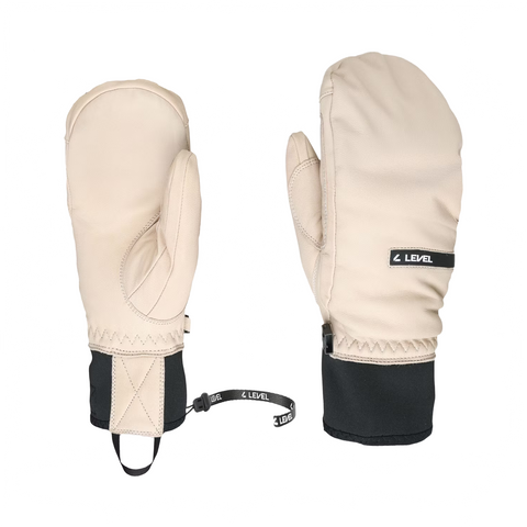 Mitts Level Womens Ivory - Beige - Genetik Sport