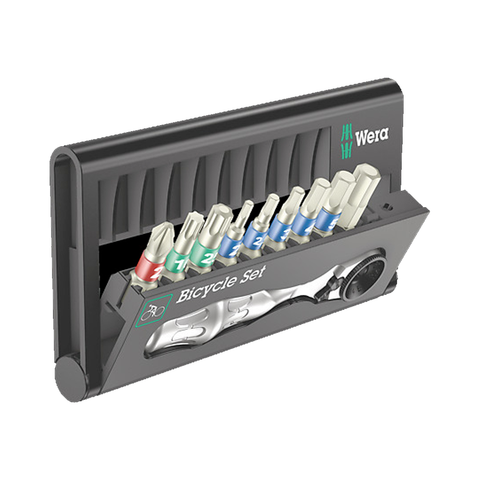Ratchet/Bits Wera Bicycle Set 9 - 10 Pieces
