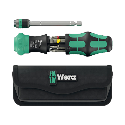 Ratchet Set Wera Kraftform Kompakt 26 RA-R - 6 Pieces